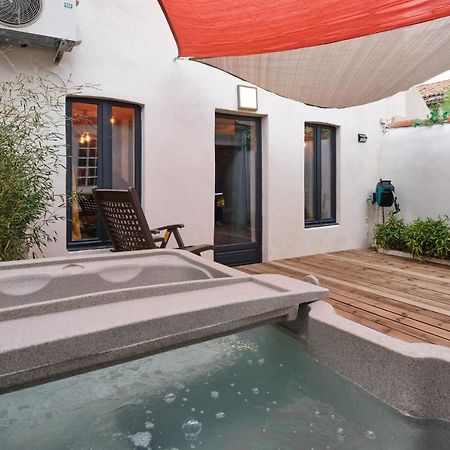 קרקסון Melina - Jacuzzi - Maison Avec Cour Climatisee Proche Cite Medieval מראה חיצוני תמונה